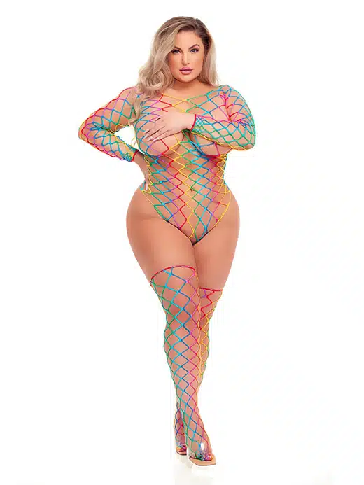 rainbow teddy