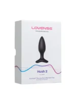 Lovense - Hush 2 - Buttplugg med vibrasjon og app - 1,5" - Small - Bilde 2