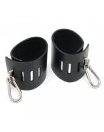 Rimba - Enkle håndcuffs med karabinkrok, sort