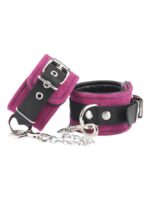 Ankelcuffs i Lær, Rosa