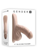 GENDER X - 4" Silikon Packer - Lys hudfarge