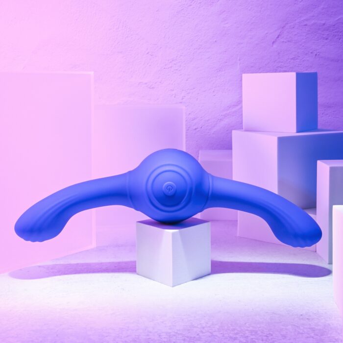 Evolved - Our Gyro Vibe - Gyrating Double Vibrator - Lilla
