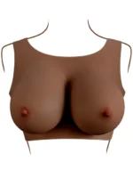 GENDER X - Breast Plate E-Cup - Bryst protese - Mørk hudfarge - Bilde 11