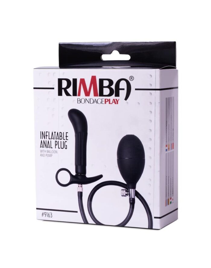 Rimba - Oppblåsbar Analplug med ballpumpe