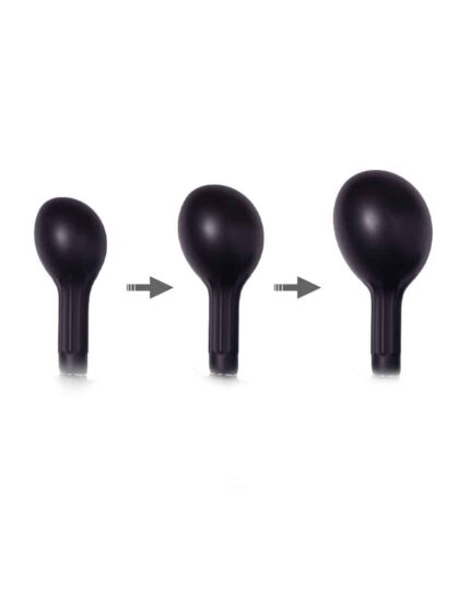Rimba - Oppblåsbar Analplug med ballpumpe