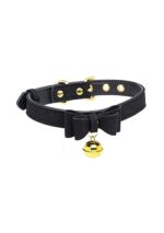 Master Series - Kitty collar med bjelle - svart
