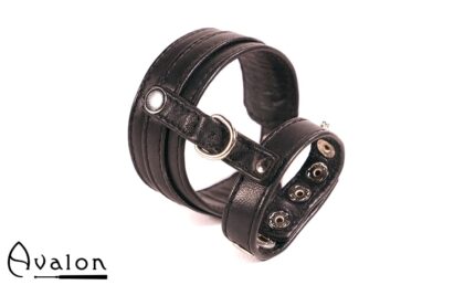 Avalon - ENDURENCE - Cock & Ball Harness med Spenner - Svart