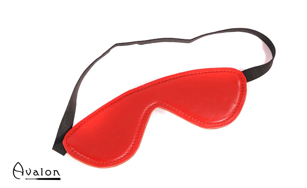 Avalon - BLINDED - Rødt Blindfold med polstring