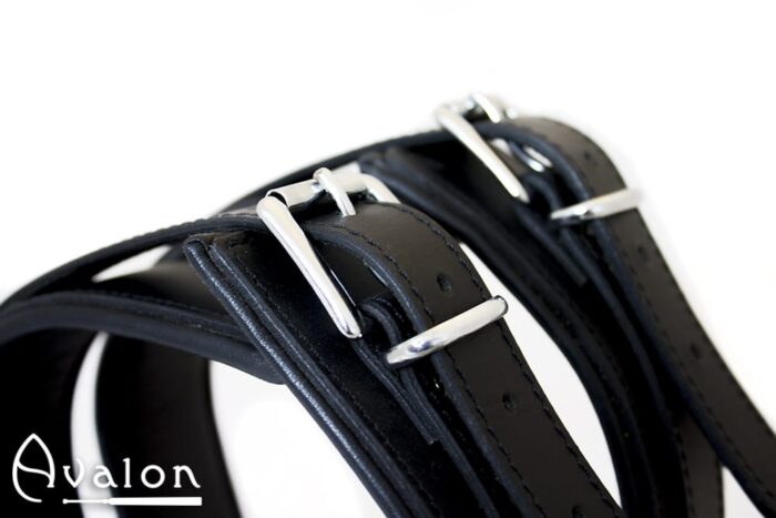 AVALON - BOUND - Lår og Håndcuffs - Sort