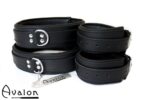 AVALON - BOUND - Lår og Håndcuffs - Sort