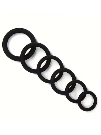 BQS - Enkle penisringer 6pk
