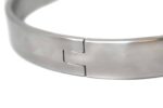 BQS - Massivt stål collar med O-ring - 11,8 cm