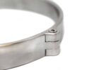 BQS - Massivt stål collar med O-ring - 11,8 cm