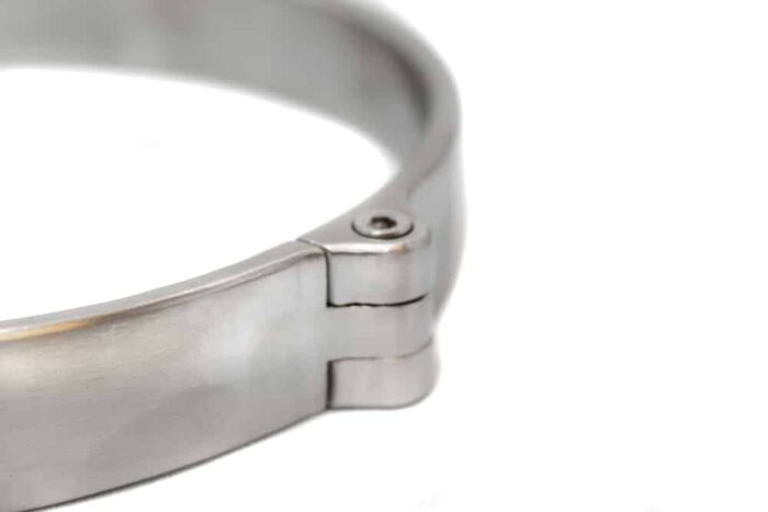 BQS - Massivt stål collar med O-ring - 11,8 cm