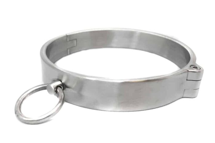 BQS - Massivt stål collar med O-ring - 11,8 cm