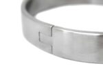 BQS - Massivt stål collar med O-ring - 11,8 cm