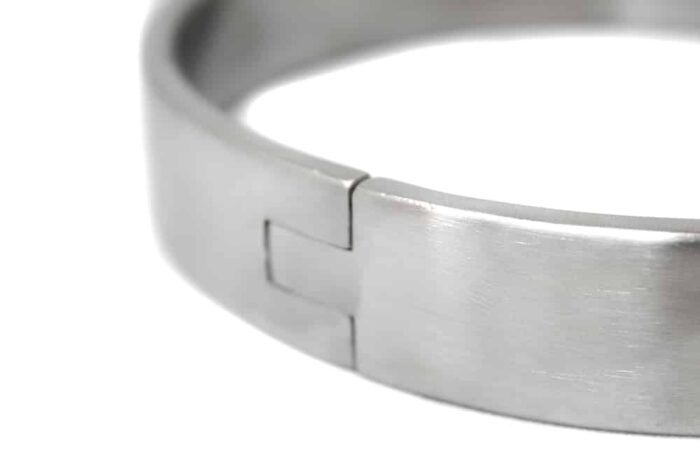 BQS - Massivt stål collar med O-ring - 11,8 cm