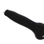Dark Crystal - sort dildo med stødig bunn - 60