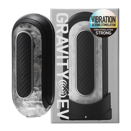 Tenga - Flip Zero Gravity - Vibrerende masturbator - Sort