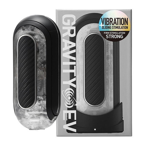 Tenga - Flip Zero Gravity - Vibrerende masturbator - Sort