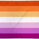 Lesbian Pride Flagg 90cm x 150cm