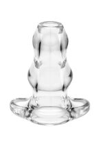 Perfect Fit - Double Tunnel Buttplug, Medium - Transparent