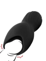 Loveline - Vibrerende Masturbator Sleeve - Sort