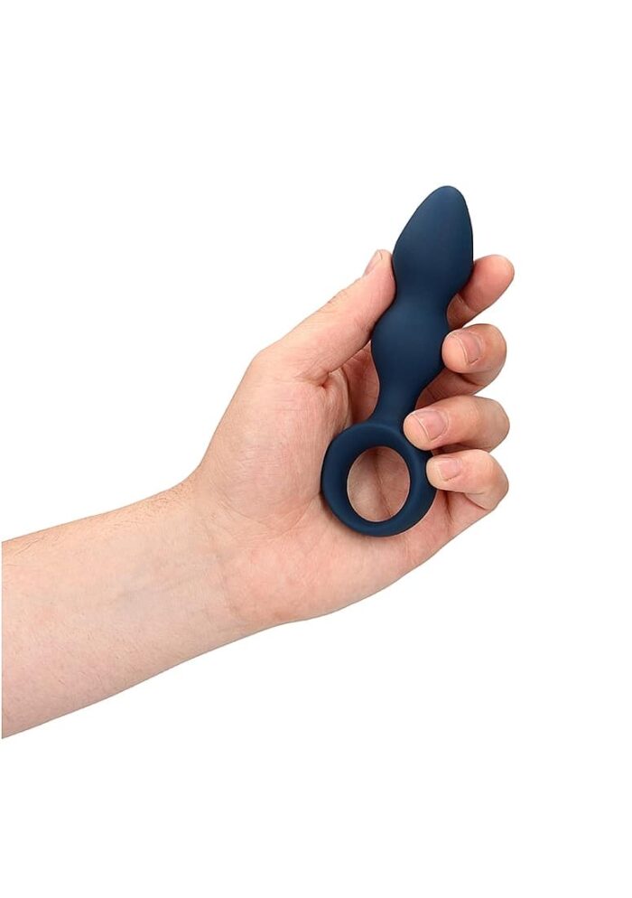 Loveline - Teardrop  - Buttplug - Mørk blå - Small