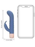 Loveline - Mini Rabbitvibrator - Blå - Bilde 3