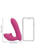 Loveline - Thrusting og tapping vibrator - Rosa - Bilde 2