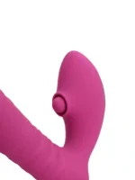 Loveline - Thrusting og tapping vibrator - Rosa - Bilde 3