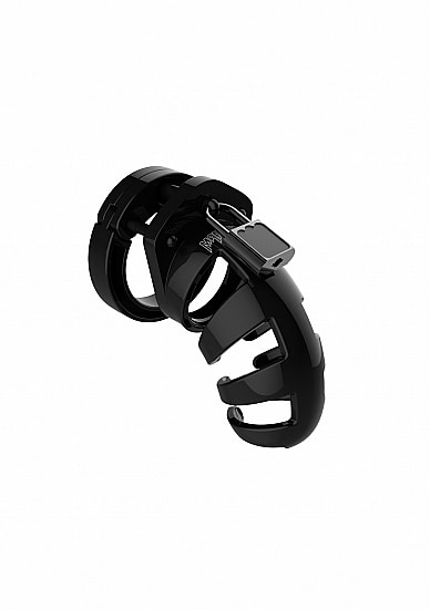 Man Cage - Model 2 - Kuklås 3,5" - Sort