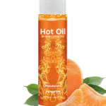 NUEI - HOT OIL - Varmende Massasjeolje - Mandarin - 100ml