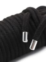BDSM Rope - Bondage Tau - Bomull - 20 meter - Sort - Bilde 3