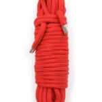 BDSM Rope - Bondage Tau - Bomull - 20 meter - Rød