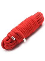 BDSM Rope - Bondage Tau - Bomull - 20 meter - Rød - Bilde 3