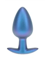 Ouch! Buttplugg - Anker stopper - Metallic Blå - Large