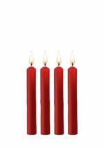 OUCH! - Teasing Wax Candles- 4 pk parafin vokslys - Rød