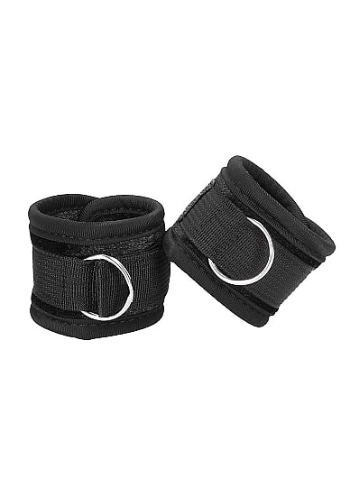 Ouch! Velvet - Fotcuffs - Sort