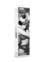 Ouch! Black & White -  Introduksjons Bondage Sett #2 - 4 deler - Sort