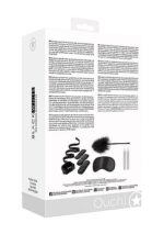 Ouch! Black & White -  Bed Bindings  Restraint Kit - Bondage stroppesett
