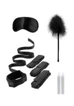 Ouch! Black & White -  Bed Bindings  Restraint Kit - Bondage stroppesett