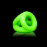 Ouch! Tri-Ring Penis og Pungring - Glow in the dark 