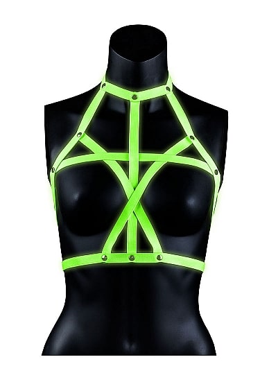Ouch! Bra Harness - Glow in the Dark