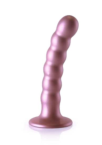 OUCH! - Beaded Silicone - Dildo med sugekopp - 13 cm - Rosa OUCH! - Beaded Silicone - Dildo med sugekopp - 13 cm - Rosa