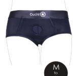 Ouch! Vibrating Strap-on Brief - M/L