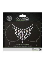 Ouch! - Glow in the dark - Body sticker - Selvlysende kroppsmykke til bryst