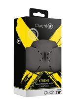 OUCH! - Xtreme - Kjønnsleppespreder Med Klyper - Sort