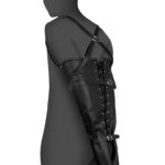 OUCH! - Xtreme - Lace-Up Arm Restraints - Sort