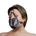 Ouch! Hode harness - med munn cover